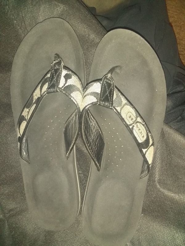 coach flip flops on sale