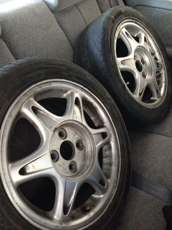 Acura integra gsr starfish wheels for Sale in Stockton, CA OfferUp