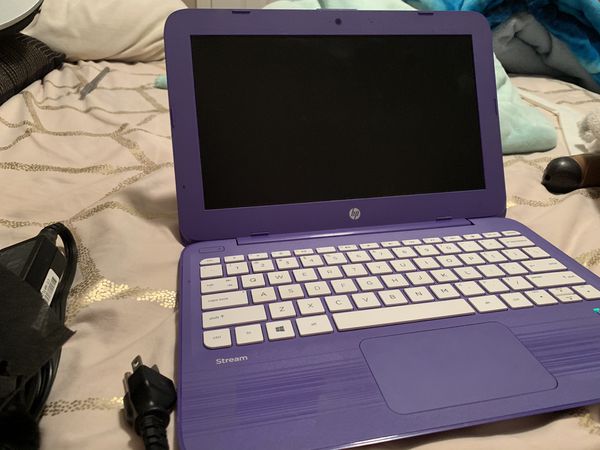 Purple HP Stream 11 laptop for Sale in El Paso, TX - OfferUp