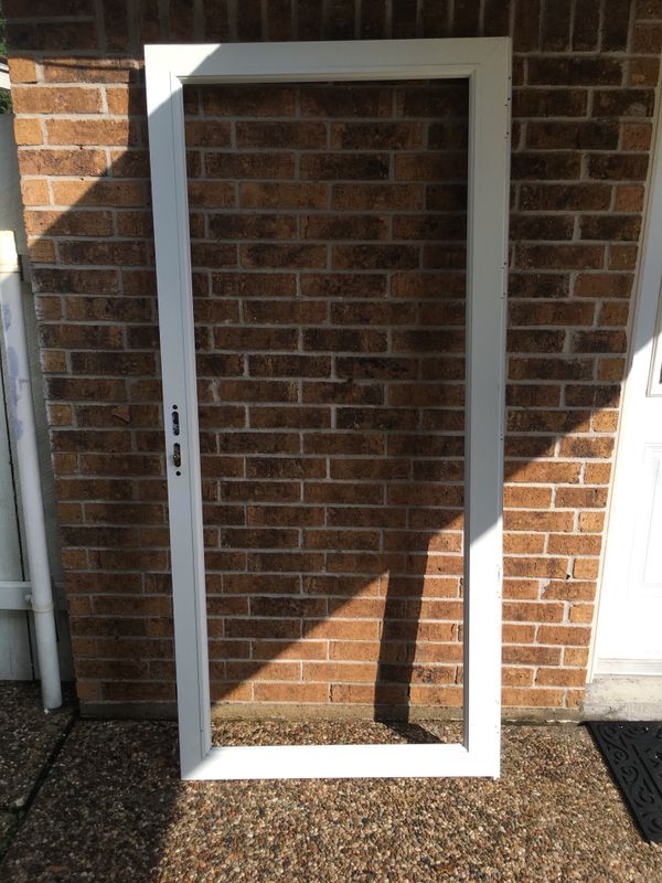 Larson storm door frame only for Sale in Houston, TX OfferUp
