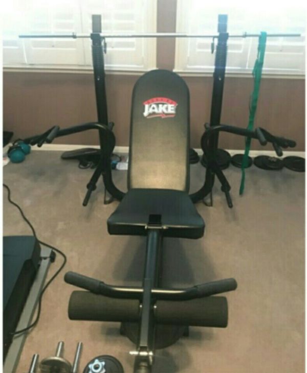 Body by Jake weight bench and weights for Sale in San Diego, CA OfferUp