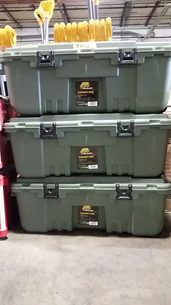 Plano 108 Qt Sportsman Trunk Olive Green for Sale in Phoenix, AZ OfferUp