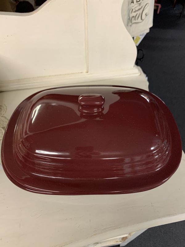 Pampered Chef Stone Casserole Dish. Deep Dish. 3.1 Quart Liter