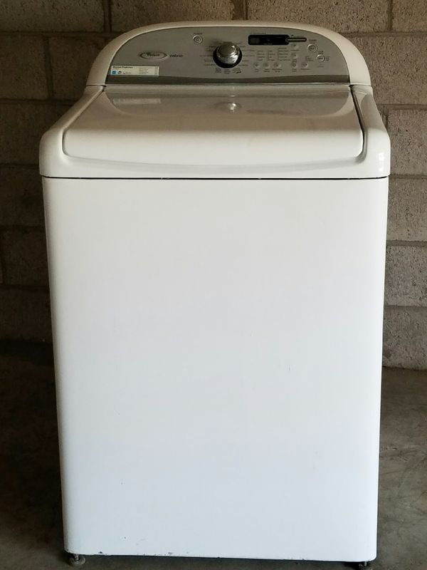 Whirlpool cabrio Platinum XL kingsize capacity heavy duty washer for