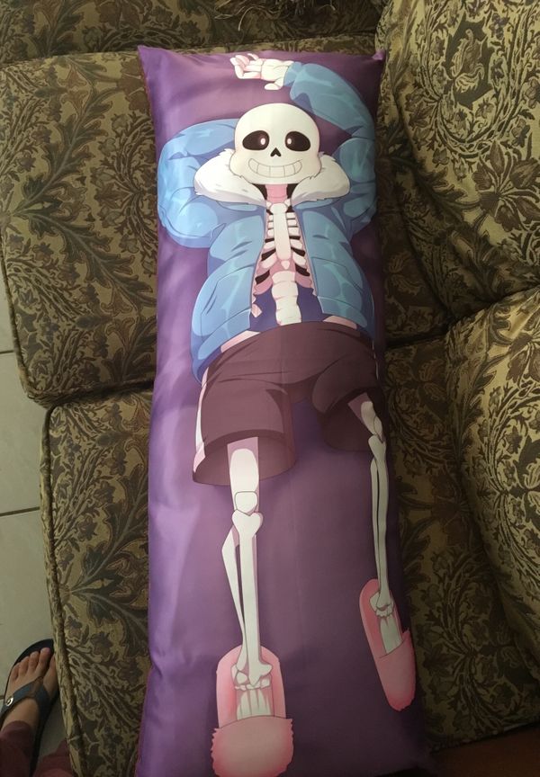 Undertail Sans and Papyrus body pillow for Sale in Orlando, FL - OfferUp