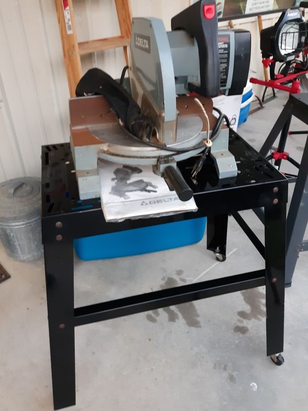 DELTA Saw 10" Motorized Miter Box, model no. 34080 for Sale in