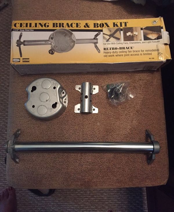 Raco Ceiling Brace And Box Kit For Ceiling Fans For Sale In Decatur Ga Offerup