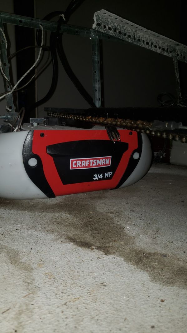 Craftsman 3/4 hp GARAGE DOOR OPENER for Sale in Miami, FL - OfferUp