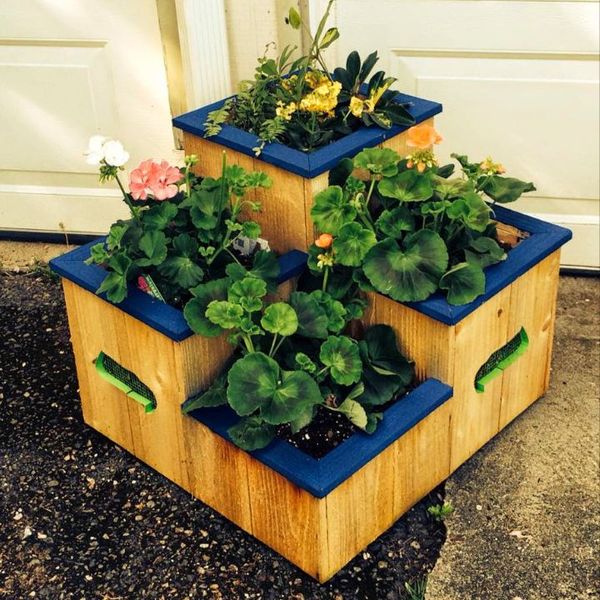 3 tier plant box