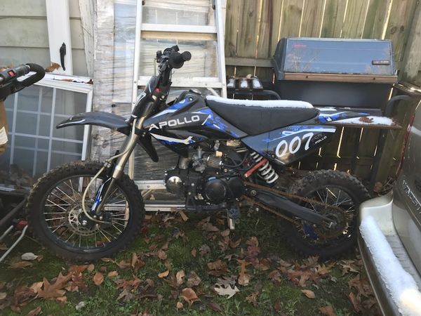125cc Apollo Dirt bike for sale $400 and fast adult four ...
