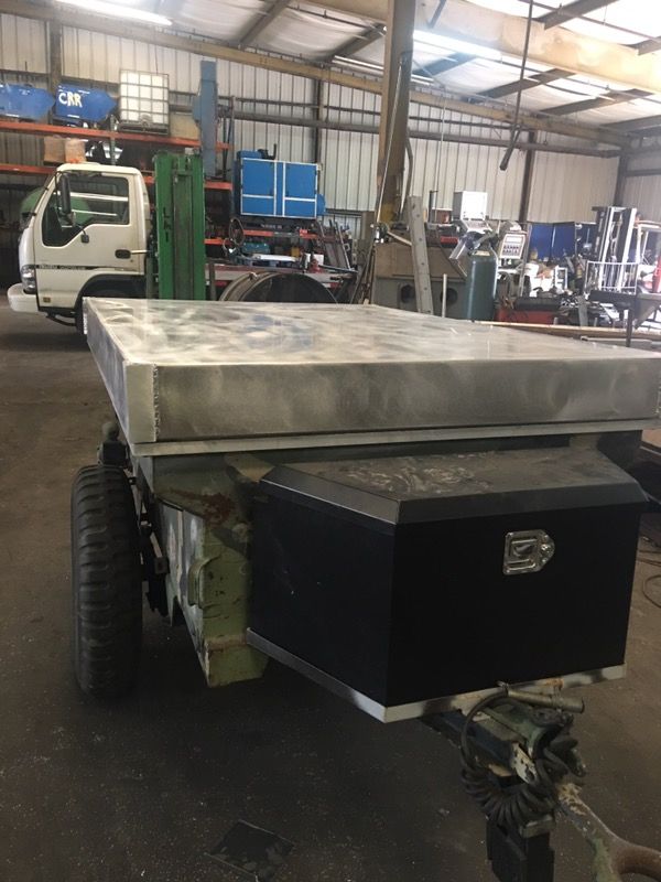 M416 aluminum military trailer lid cover new for Sale in Longwood, FL ...