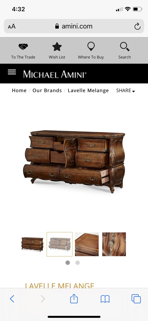 Michael Amini Bedroom Set( 6 Items) for Sale in Winter Garden, FL - OfferUp