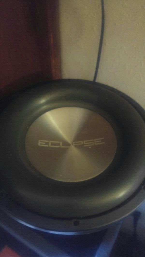 Eclipse titanium 12 inch sub for Sale in La Puente, CA OfferUp
