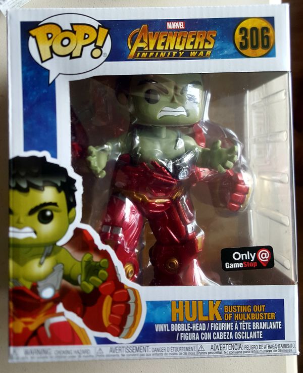 funko pop hulkbuster vs hulk