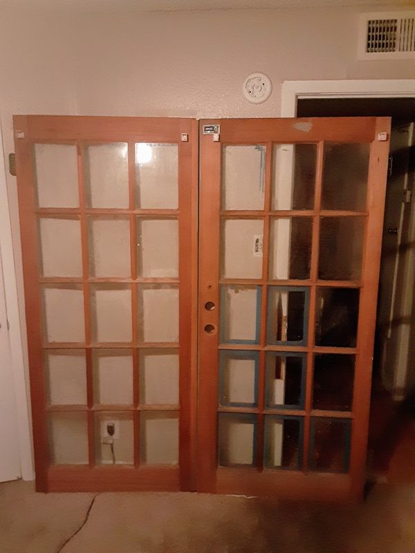 Beautiful Solid Wood Mahogany Exterior French Patio Doors