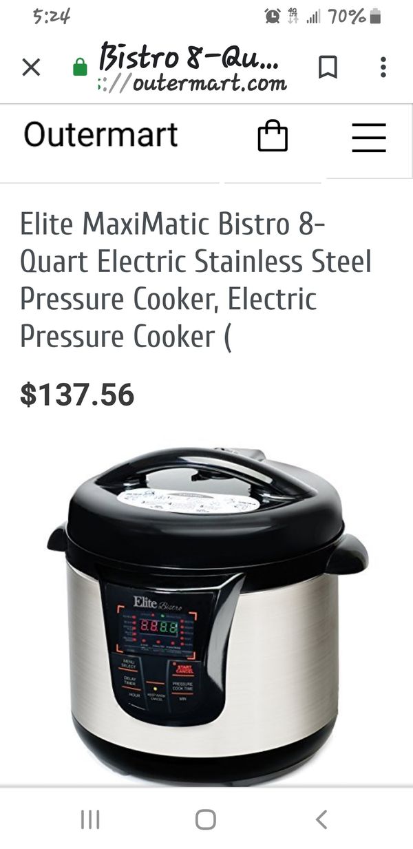 How To Use Elite Bistro Pressure Cooker