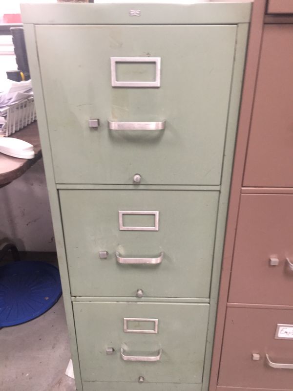Vintage HON 3 drawer filing for Sale in Stockton, CA OfferUp