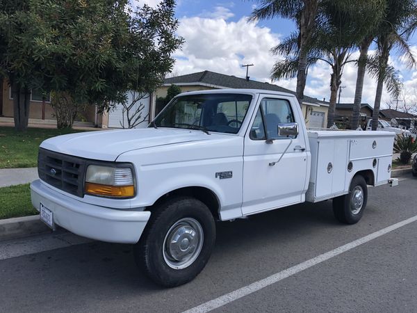 1995 Ford F-250 3/4 ton utility truck for Sale in Fullerton, CA - OfferUp