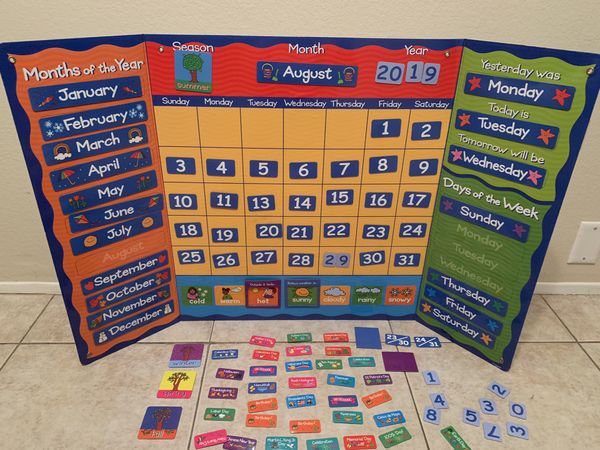 Magnetic Calendar from Lakeshore for Sale in San Diego, CA - OfferUp