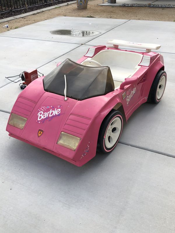 Power wheels Barbie Lamborghini countach w/ battery and charger for