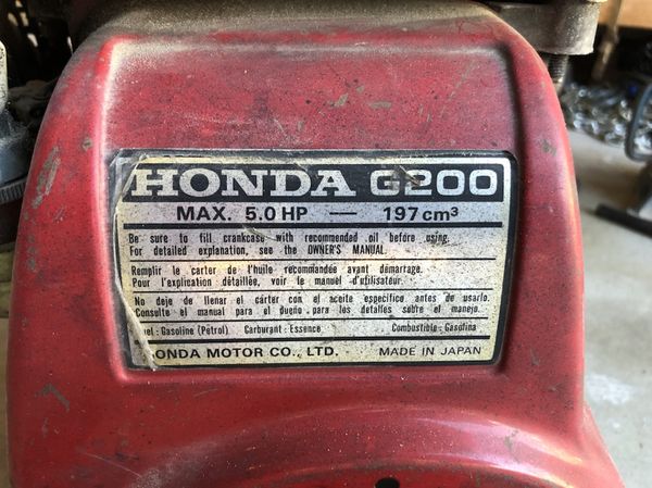 honda 250 g5 for sale