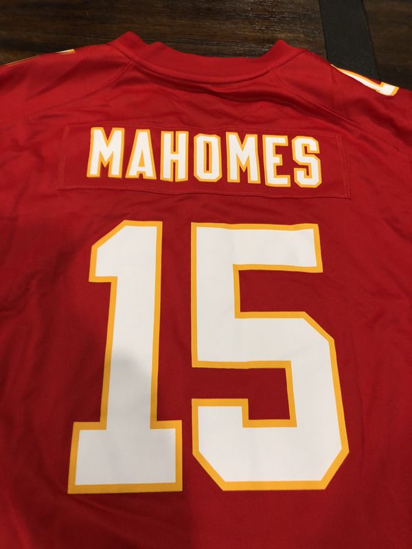 patrick mahomes red super bowl jersey