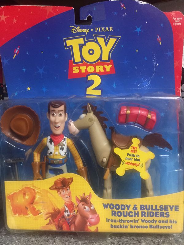 Toy story 2 Woody Bullseye Rough Riders for Sale in Las Vegas, NV - OfferUp