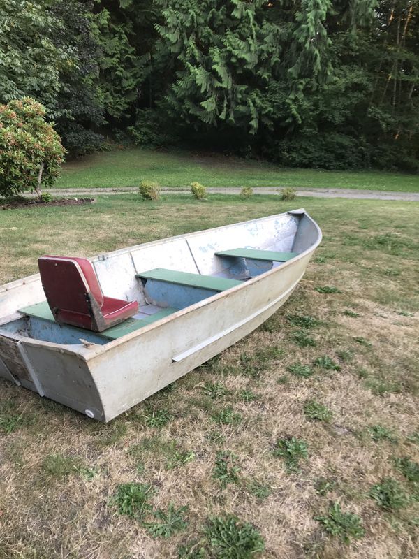 12ft aluminum boat for Sale in Mount Vernon, WA OfferUp