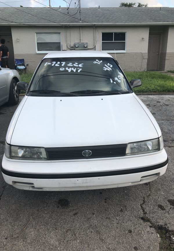 92 Toyota Corolla 1800 OBO for Sale in New Port Richey, FL - OfferUp