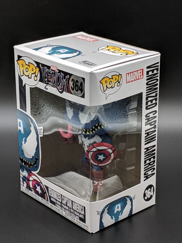 funko pop venomized captain america