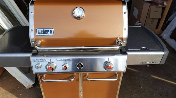 weber 3 burner with side burner