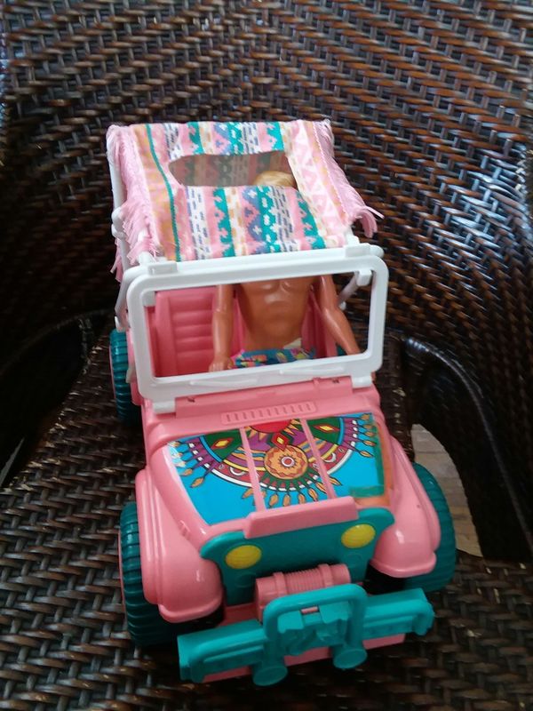 barbie jeep tesco