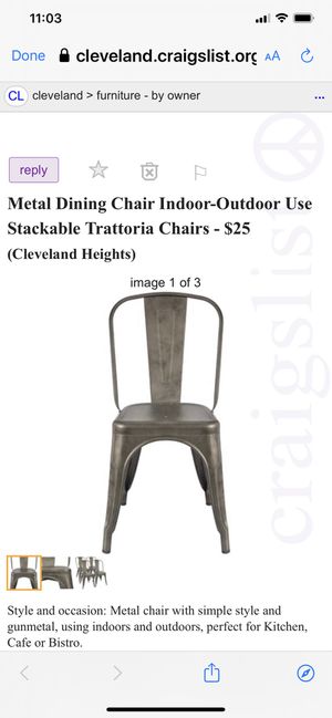 New And Used Metal Chairs For Sale In Kent Oh Offerup