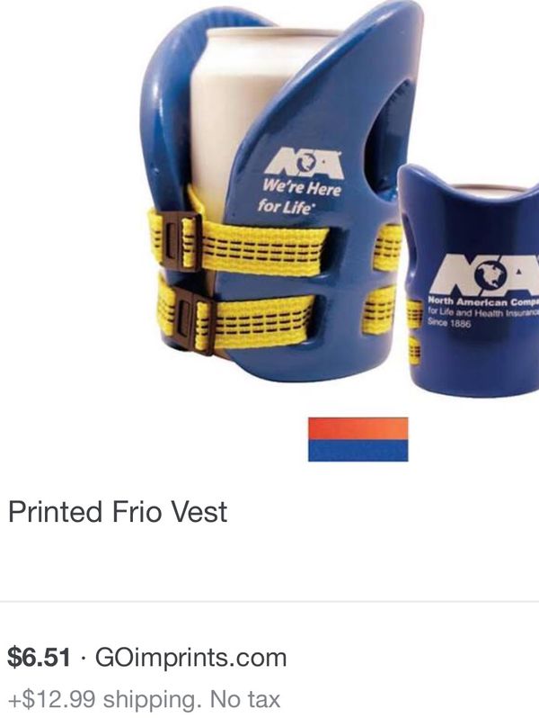 Life Jacket Beer Koozie for Sale in Miami, FL OfferUp