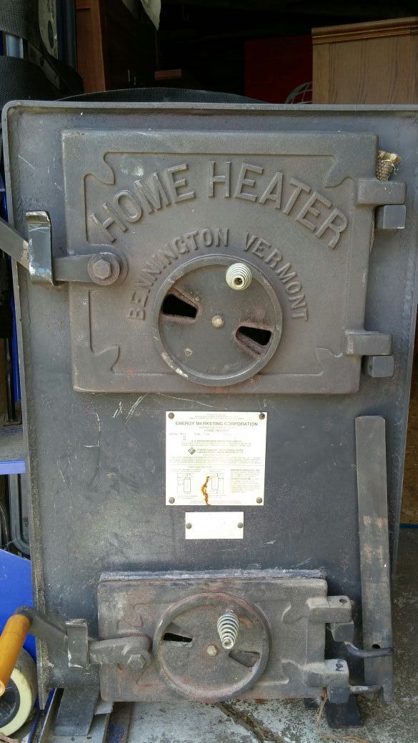 Bennington Vermont home heater coal stove for Sale in Naugatuck, CT