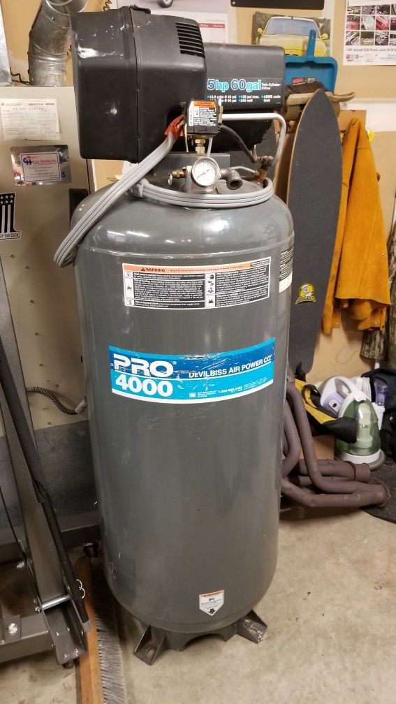 DEVILBISS Pro 4000 Air compressor. for Sale in Marysville, WA OfferUp