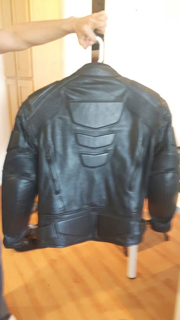 Xelement B9119 Mens Black Armored Leather Motorcycle Jacket Small For In Los Angeles Ca Offerup