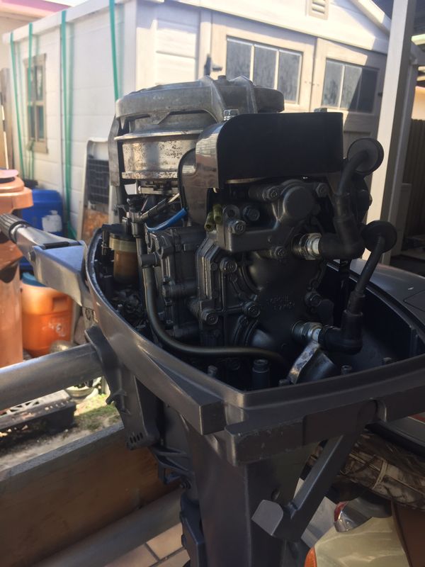 Yamaha 15hp 15 hp 2-Stroke Outboard Engine Motor Freshwater Super Clean ...