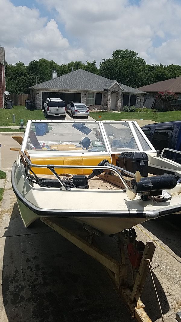 Larson 16 foot tri-hull boat for Sale in Little Elm, TX - OfferUp