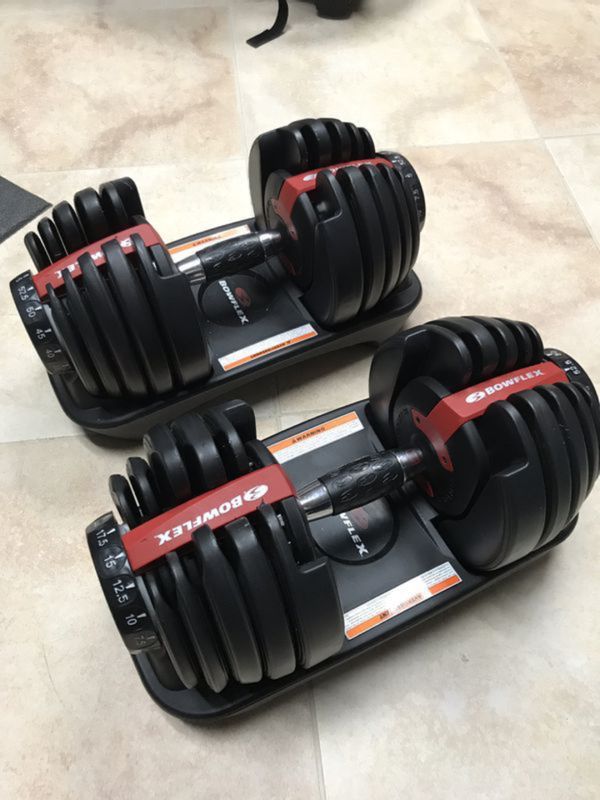 New!! Bowflex SelectTech 552 Adjustable Dumbbells for Sale in Phoenix ...