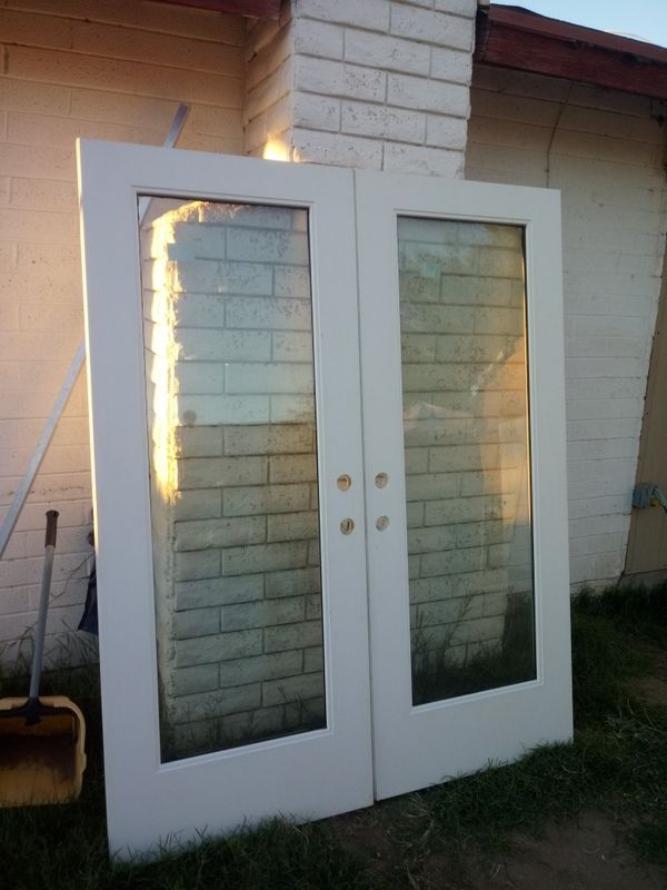 French doors 72x80 fiberglass dual glass exterior patio French doors 72x80 fiberglass dual glass exterior patio