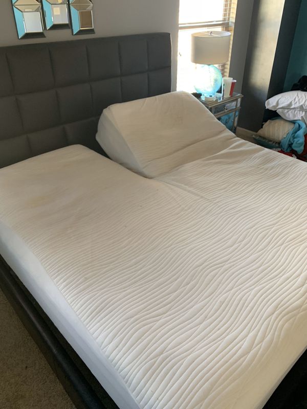 King Size Sleep Number Bed For Sale King Size SLEEP NUMBER adjustable bed with Headboard and bed frame for