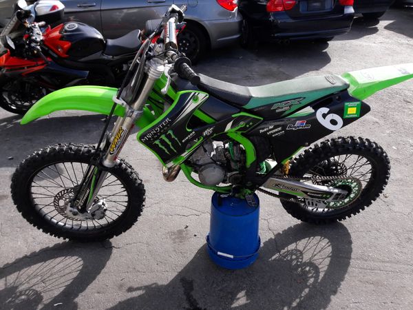 2001 kawasaki 125 dirt bike