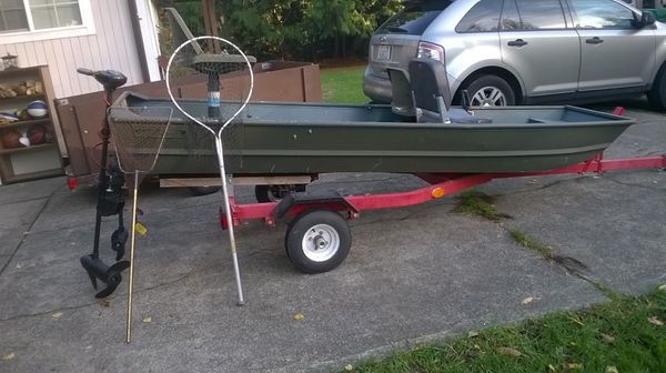 Sears Gamefisher 14 Ft Aluminum Boat For Sale In Olympia Wa Offerup