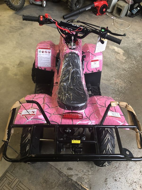 2020 Tao 110cc pink SpiderMan 4 wheeler! for Sale in Kings Mountain