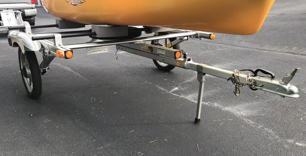 yakima rack and roll trailer for sale used