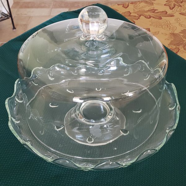 Princess House Heritage Cake Plate with Dome for Sale in Murrieta, CA