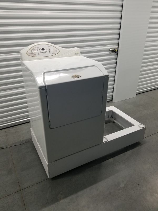 Washer, Dryer, and Stand/riser, Maytag Neptune for Sale in Irvine, CA