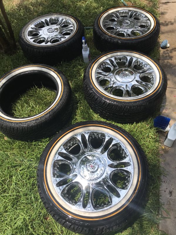 18” Cadillac vogue wheel for Sale in Austin, TX - OfferUp