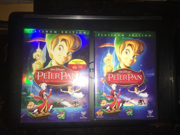 Disney Peter Pan 2-Disc Platinum Edition DVD Brand New!! for Sale in ...